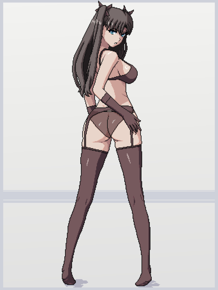 Tohsaka Rin (Fate/Stay Night) Rule 34 Image