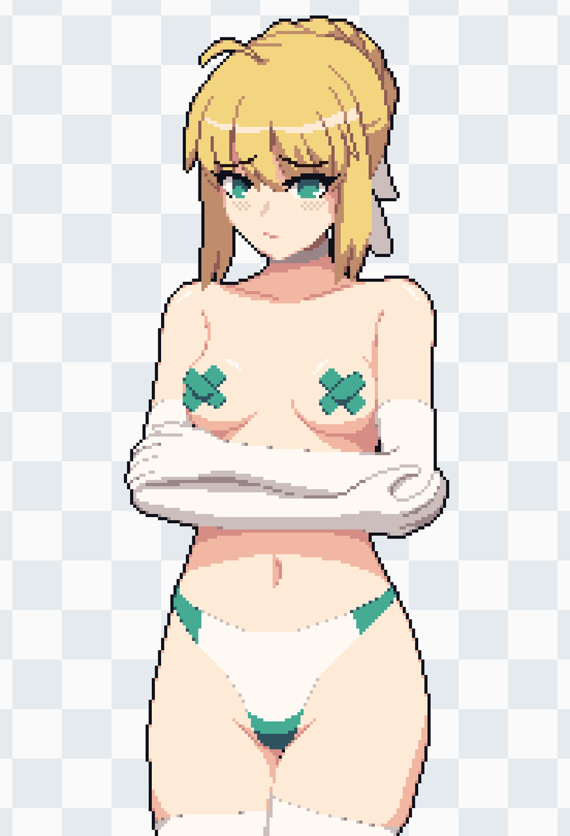 Artoria Pendragon (Fate/Stay Night) Rule 34 Image
