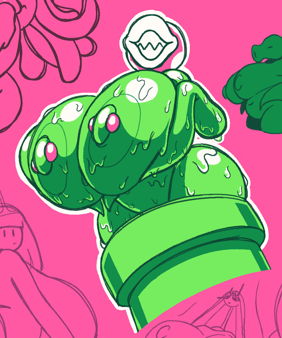 Piranha Plant (Mario (Series)) Rule 34 Image