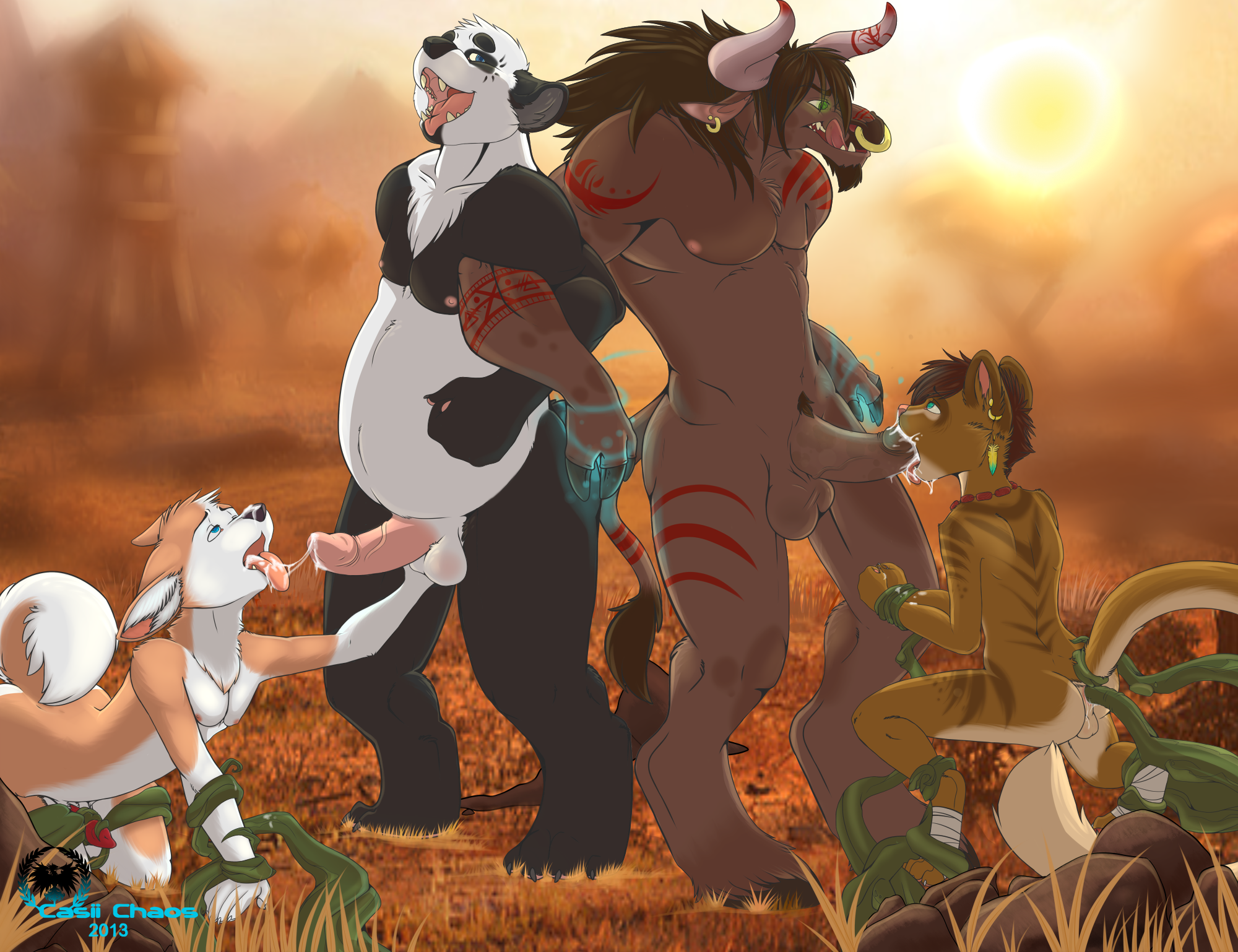 Pandaren (Helios Husky) Rule 34 Image