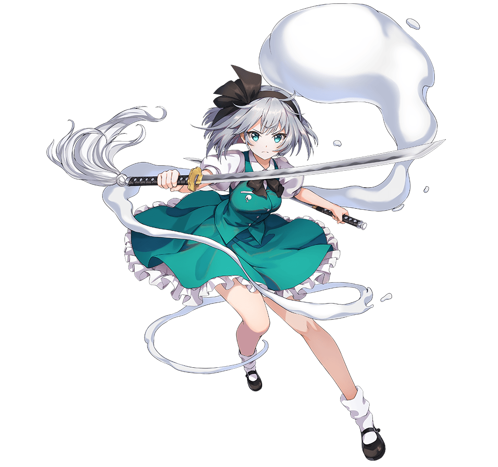 Konpaku Youmu (Touhou) Rule 34 Image