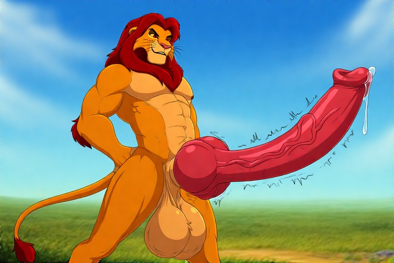 Simba (The Lion King) Rule 34 Image