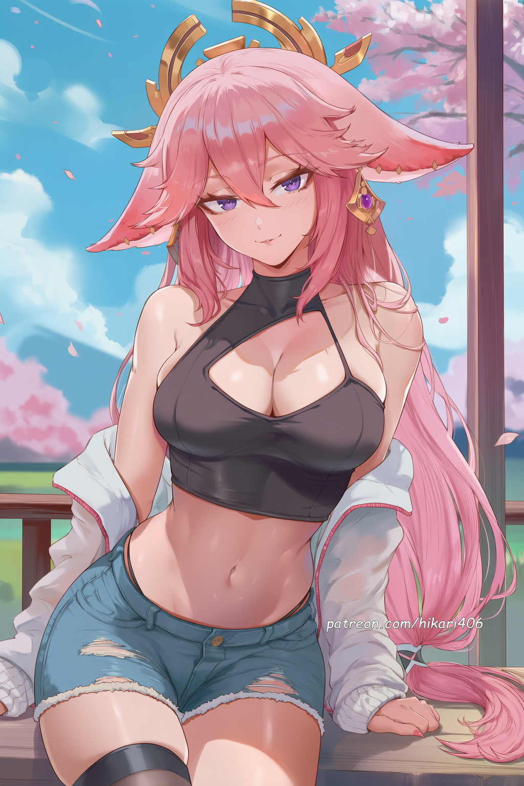 Yae Miko (Genshin Impact) Rule 34 Image