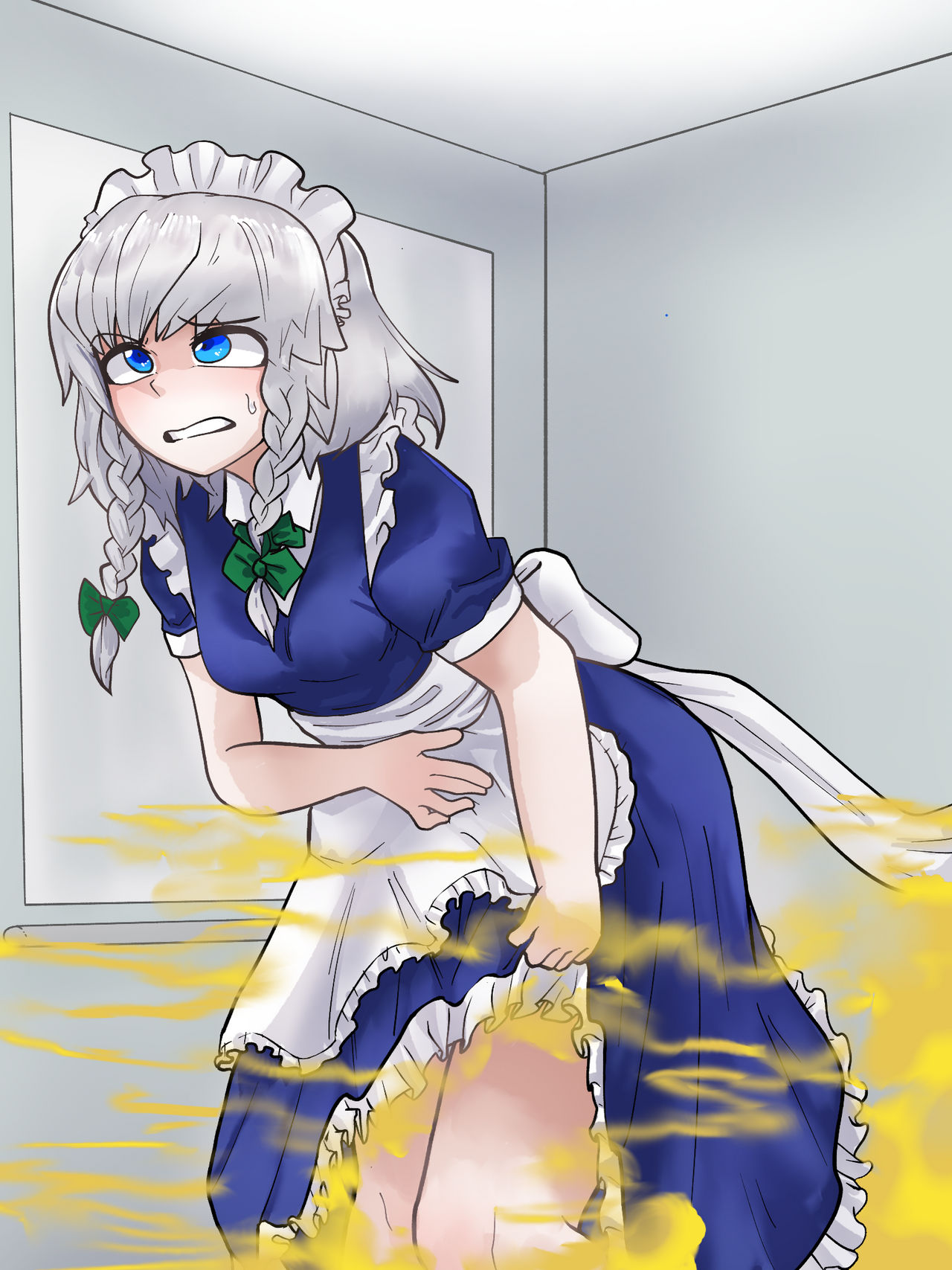 Sakuya Izayoi (Touhou) Rule 34 Image