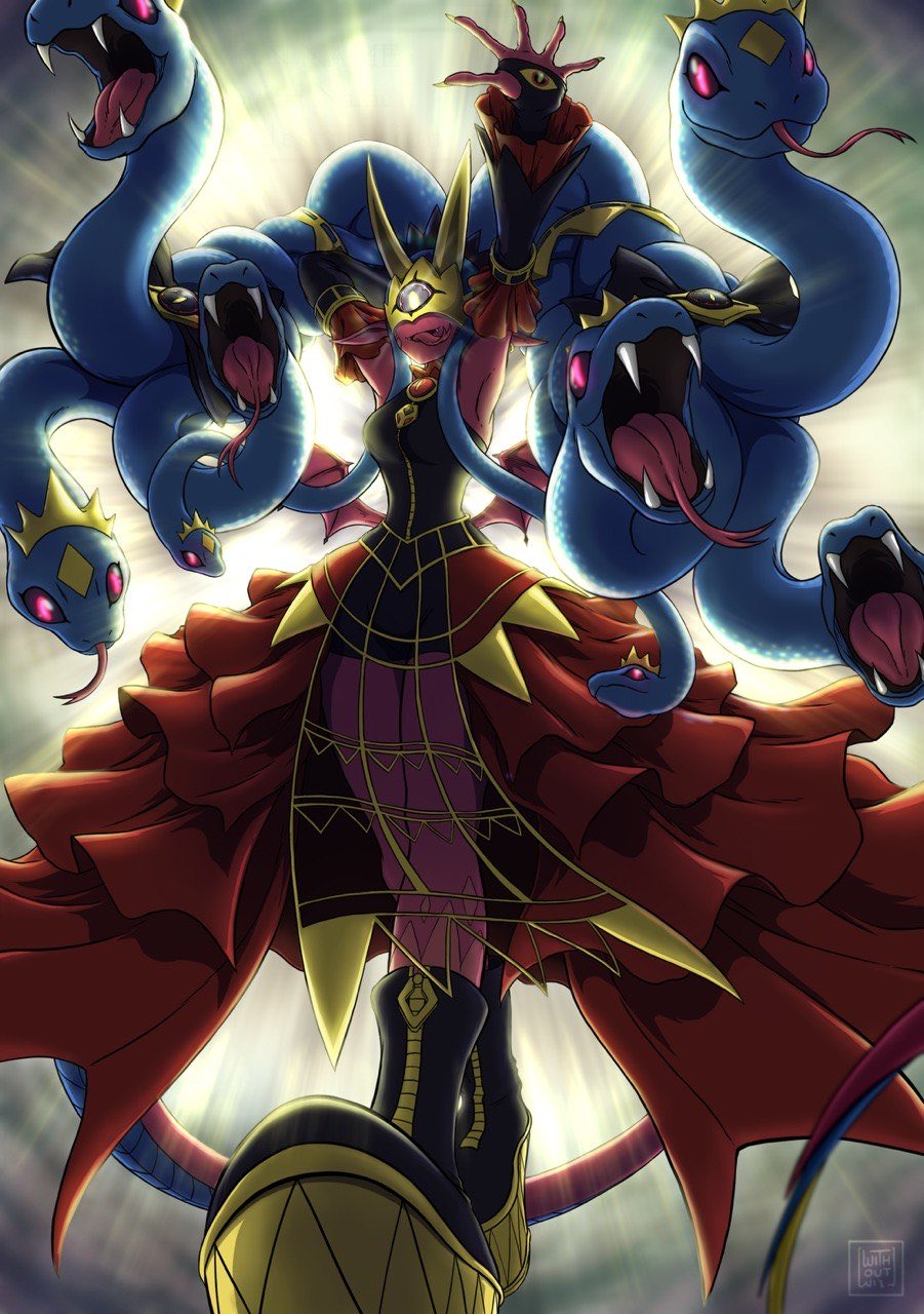 Medusamon (Digimon) Rule 34 Image