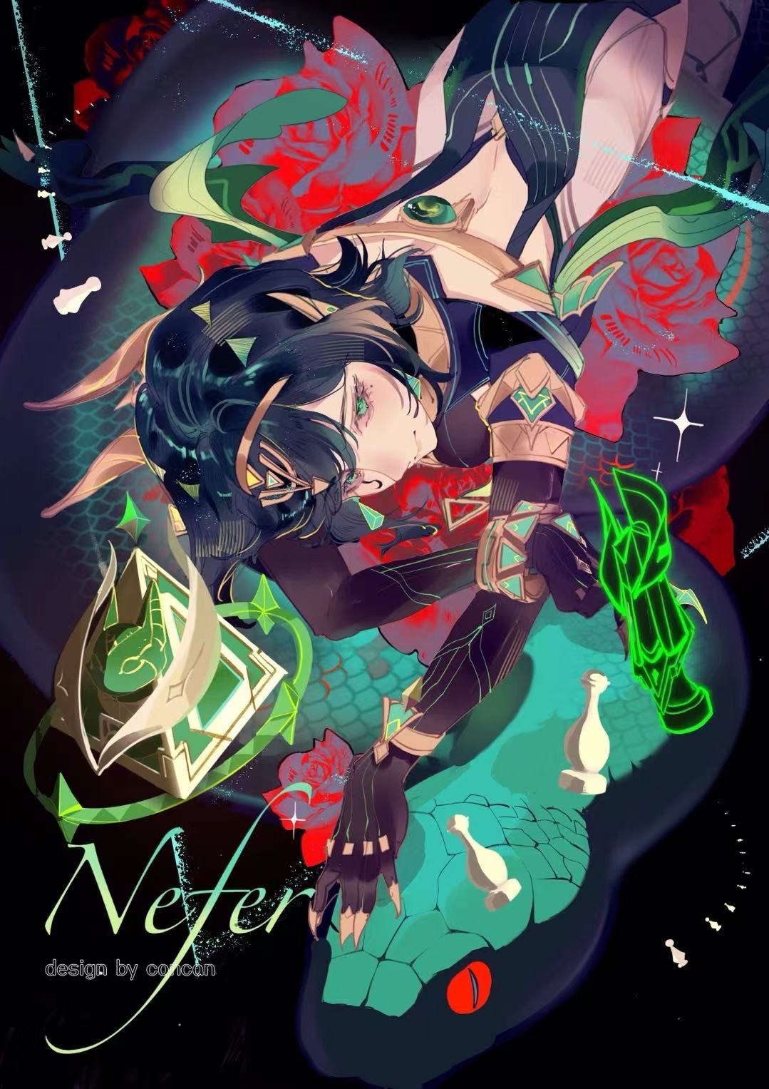 Nefer (Genshin Impact) Rule 34 Image