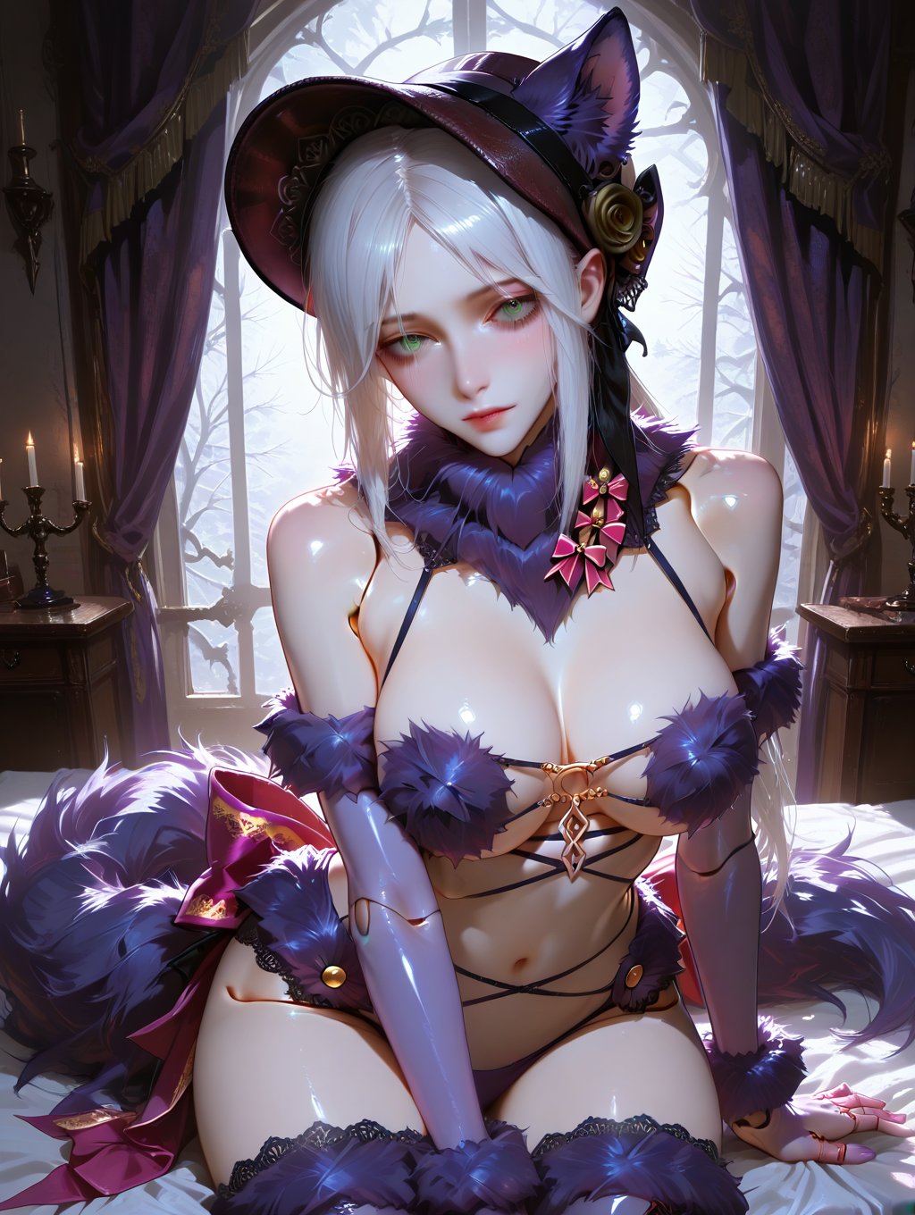 Mash Kyrielight (Dangerous Beast) (Cosplay) Rule 34 Image