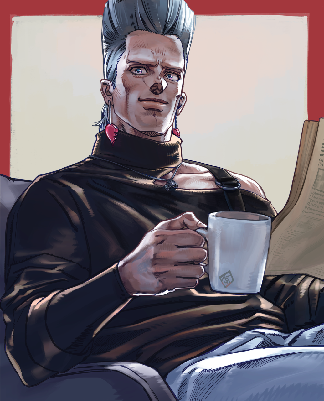 Jean Pierre Polnareff (Jojo No Kimyou Na Bouken) Rule 34 Image