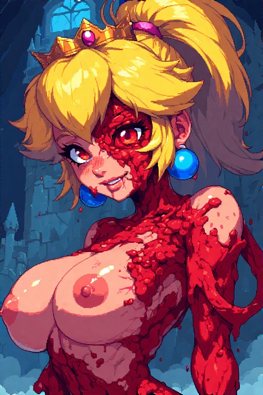 Princess Peach (Mario (Series)) Rule 34 Image