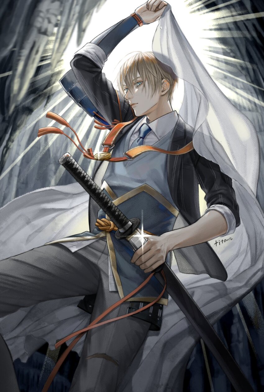 Yamanbagiri Kunihiro (Touken Ranbu) Rule 34 Image