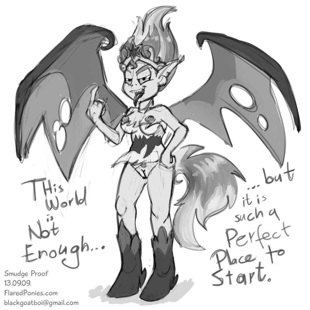 Demon Shimmer (Equestria Girls) Rule 34 Image