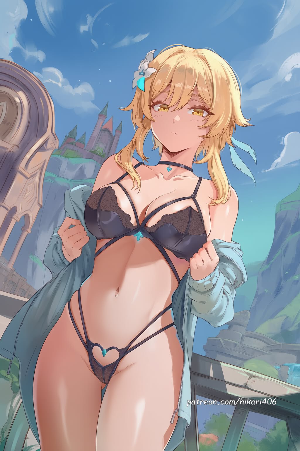 Lumine (Genshin Impact) Rule 34 Image