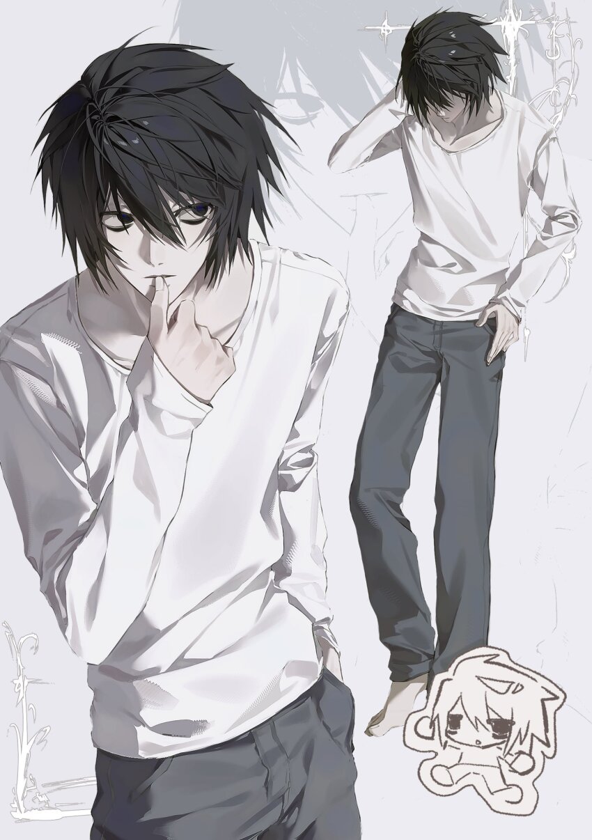 L (Death Note) Rule 34 Image