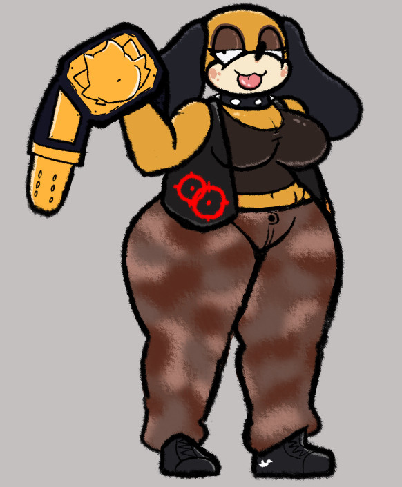 Huntress (Lewdewott) Rule 34 Image