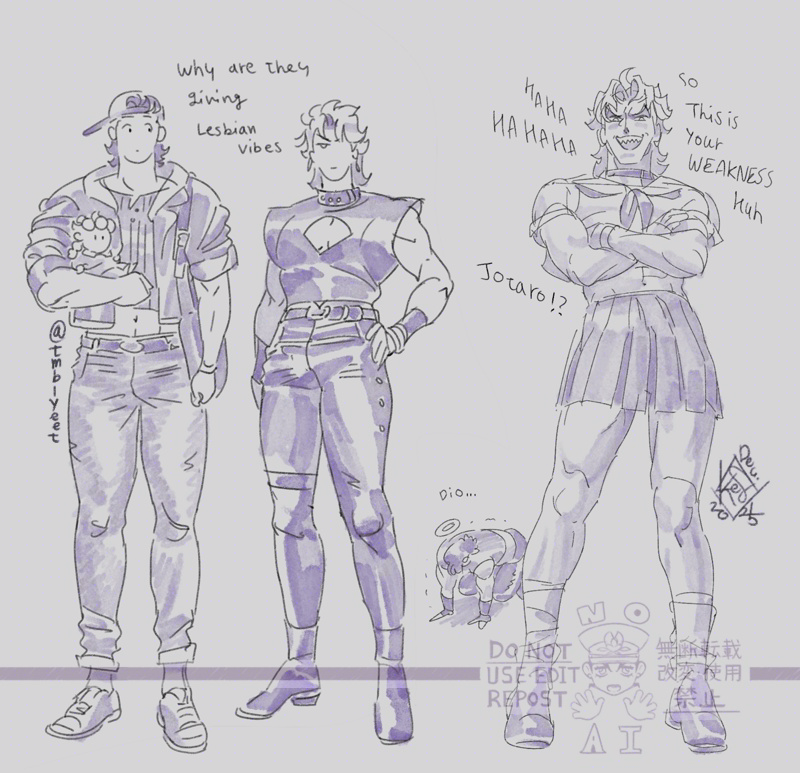 Dio Brando (Jojo No Kimyou Na Bouken) Rule 34 Image