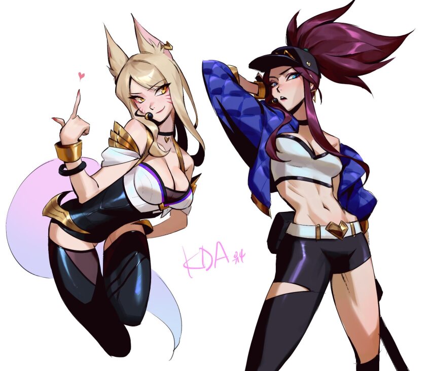 K/Da Ahri (League Of Legends) Rule 34 Image