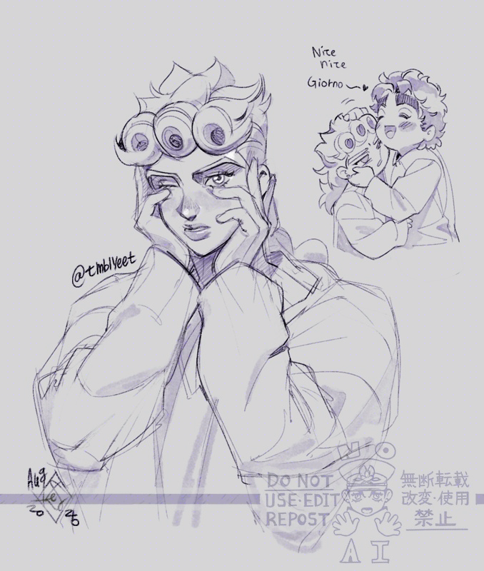 Giorno Giovanna (Jojo No Kimyou Na Bouken) Rule 34 Image