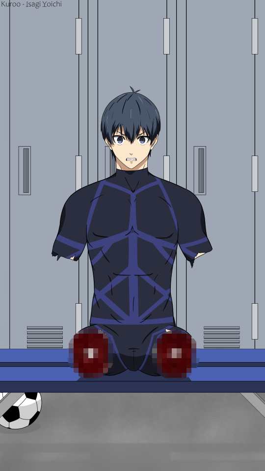 Isagi Yoichi (Blue Lock) Rule 34 Image