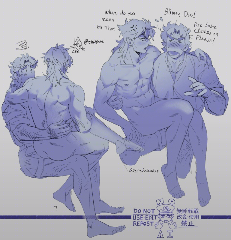 Dio Brando (Jojo No Kimyou Na Bouken) Rule 34 Image