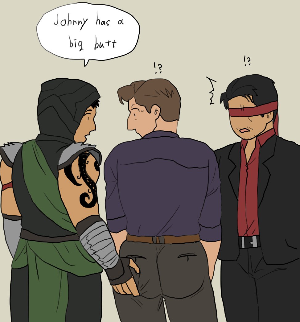 Johnny Cage (Mortal Kombat) Rule 34 Image