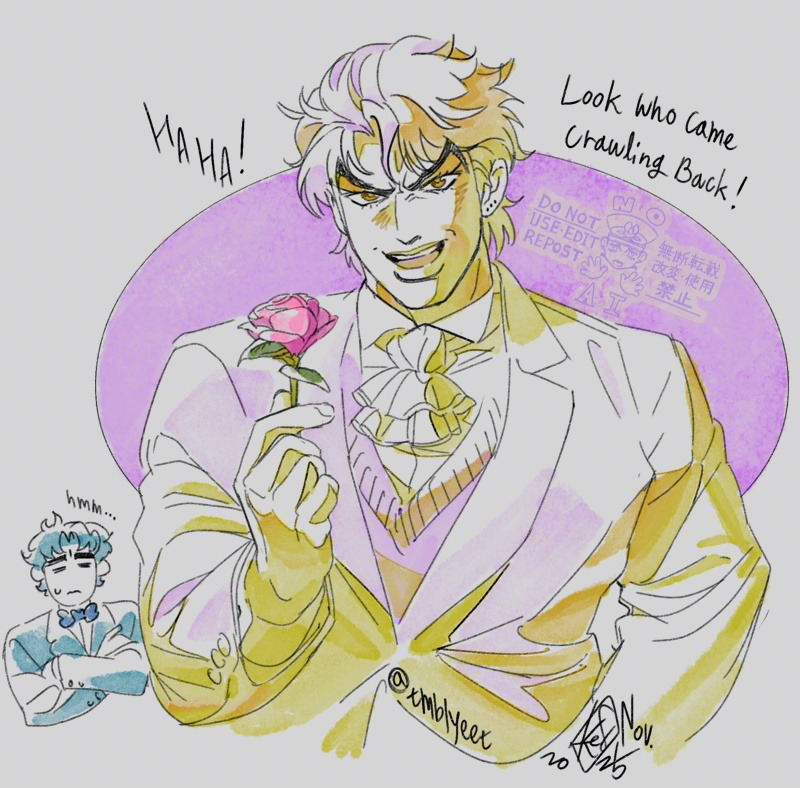 Dio Brando (Jojo No Kimyou Na Bouken) Rule 34 Image