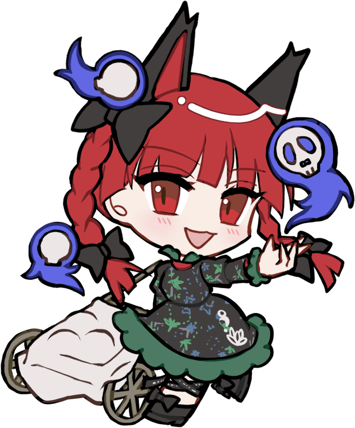 Kaenbyou Rin (Touhou) Rule 34 Image