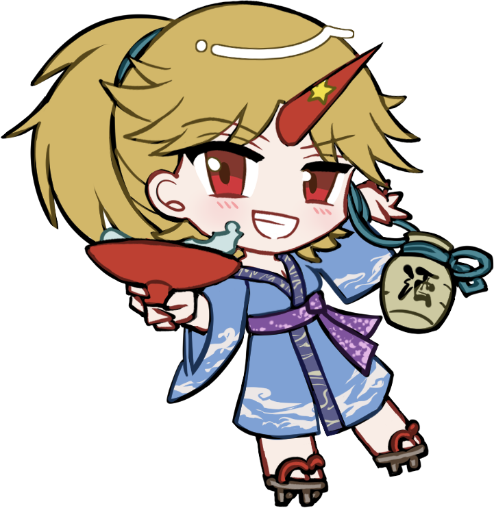 Hoshiguma Yuugi (Touhou) Rule 34 Image