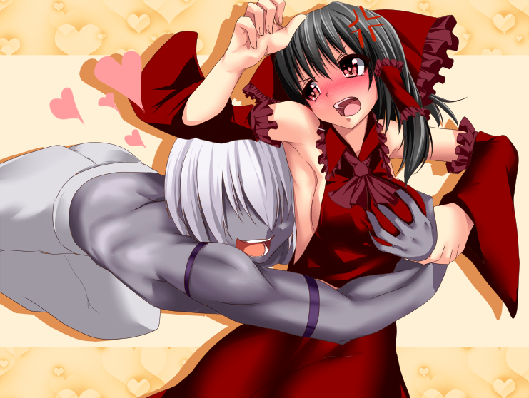 Reimu Hakurei (Orochi (Kof)) Rule 34 Image