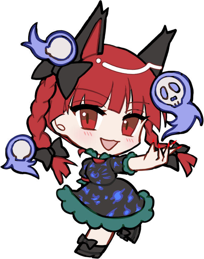 Kaenbyou Rin (Touhou) Rule 34 Image