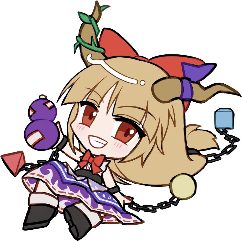 Ibuki Suika (Touhou) Rule 34 Image