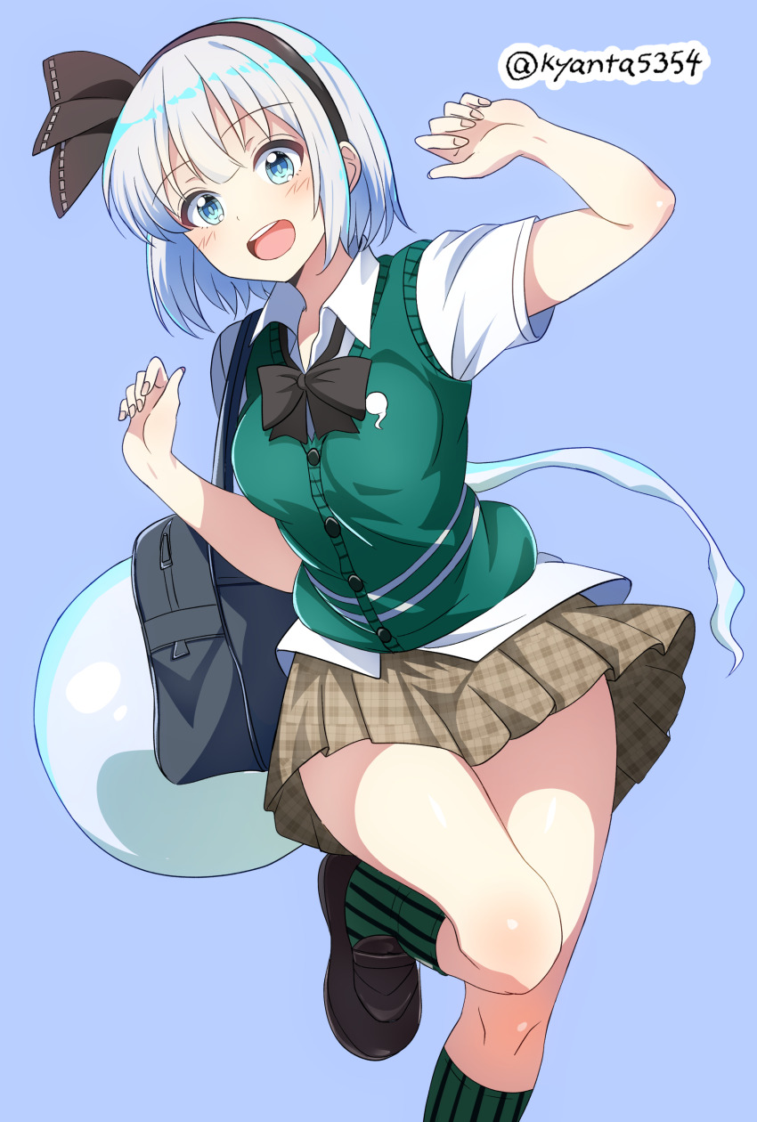 Konpaku Youmu (Touhou) Rule 34 Image