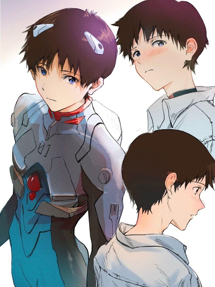 Ikari Shinji (Neon Genesis Evangelion) Rule 34 Image