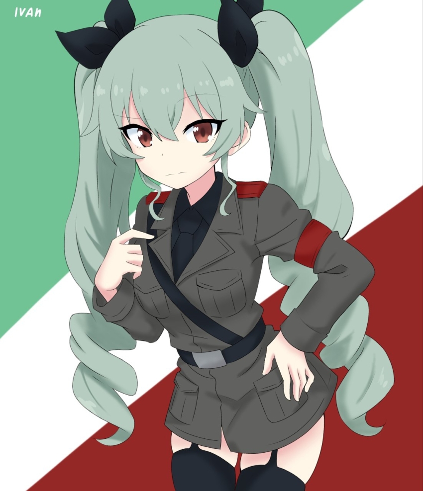Anchovy (Girls Und Panzer) Rule 34 Image