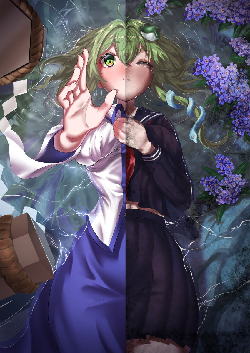 Kochiya Sanae (Touhou) Rule 34 Image