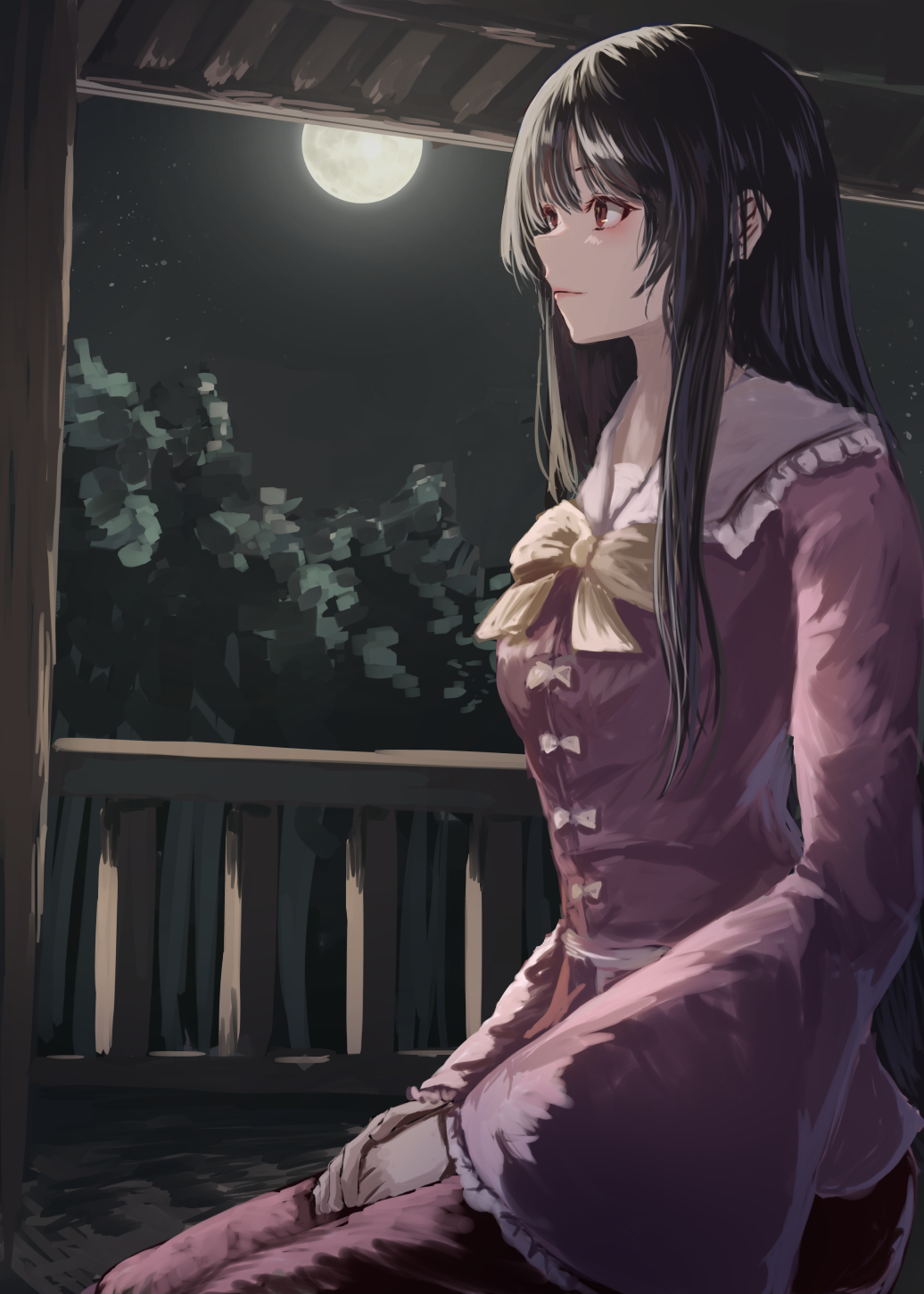 Houraisan Kaguya (Touhou) Rule 34 Image