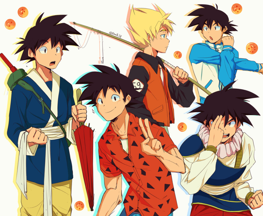 Son Goku (Dragon Ball) Rule 34 Image
