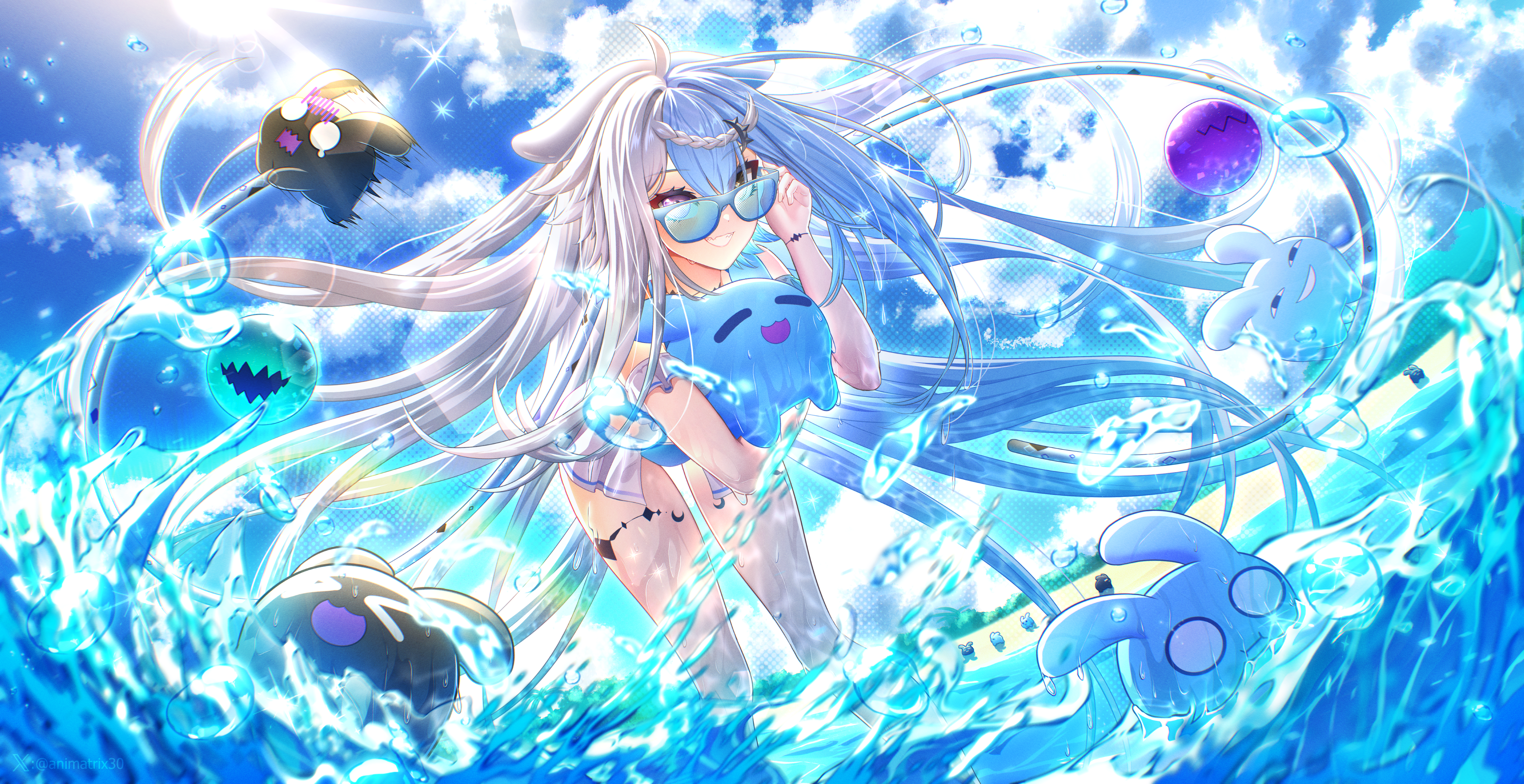 Aquwa (Indie Virtual Youtuber) Rule 34 Image