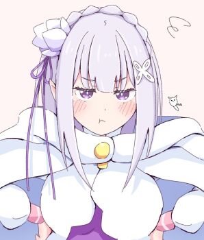 Emilia (Re:Zero) Rule 34 Image