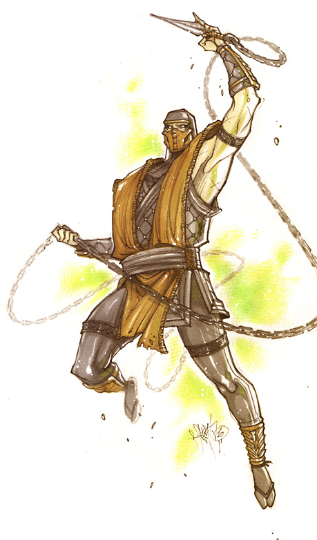Scorpion (Mortal Kombat) Rule 34 Image