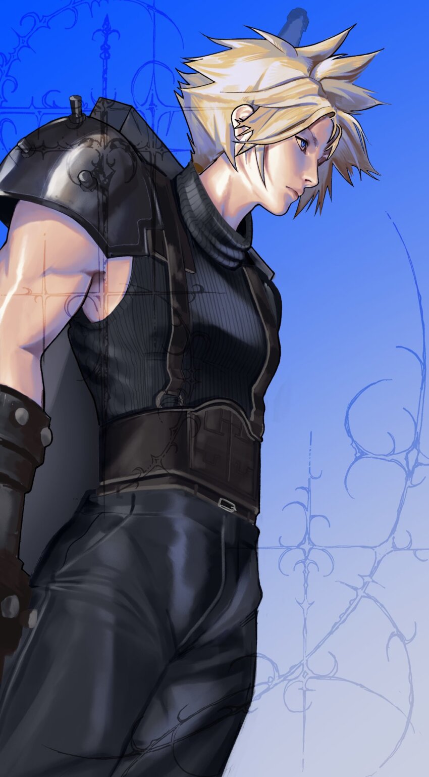 Cloud Strife (Final Fantasy) Rule 34 Image