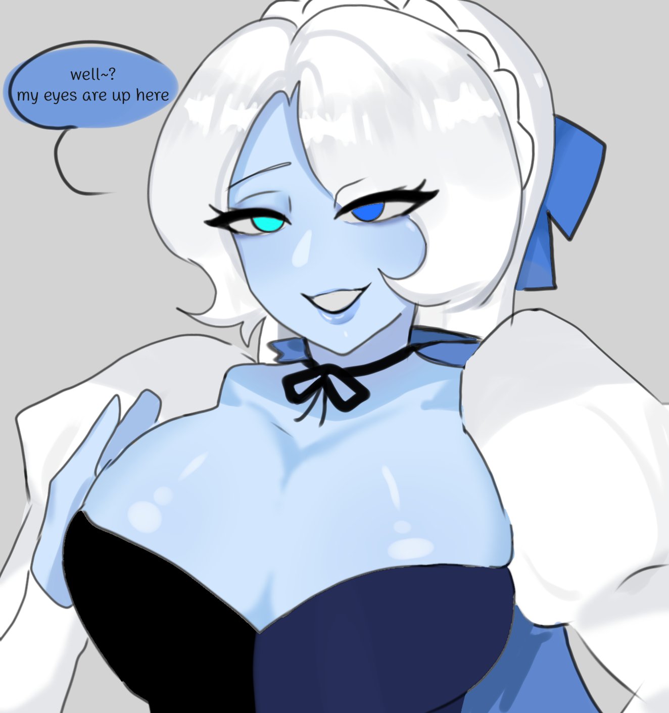 Lady In Azure (Shadow Milk Cookie) Rule 34 Image