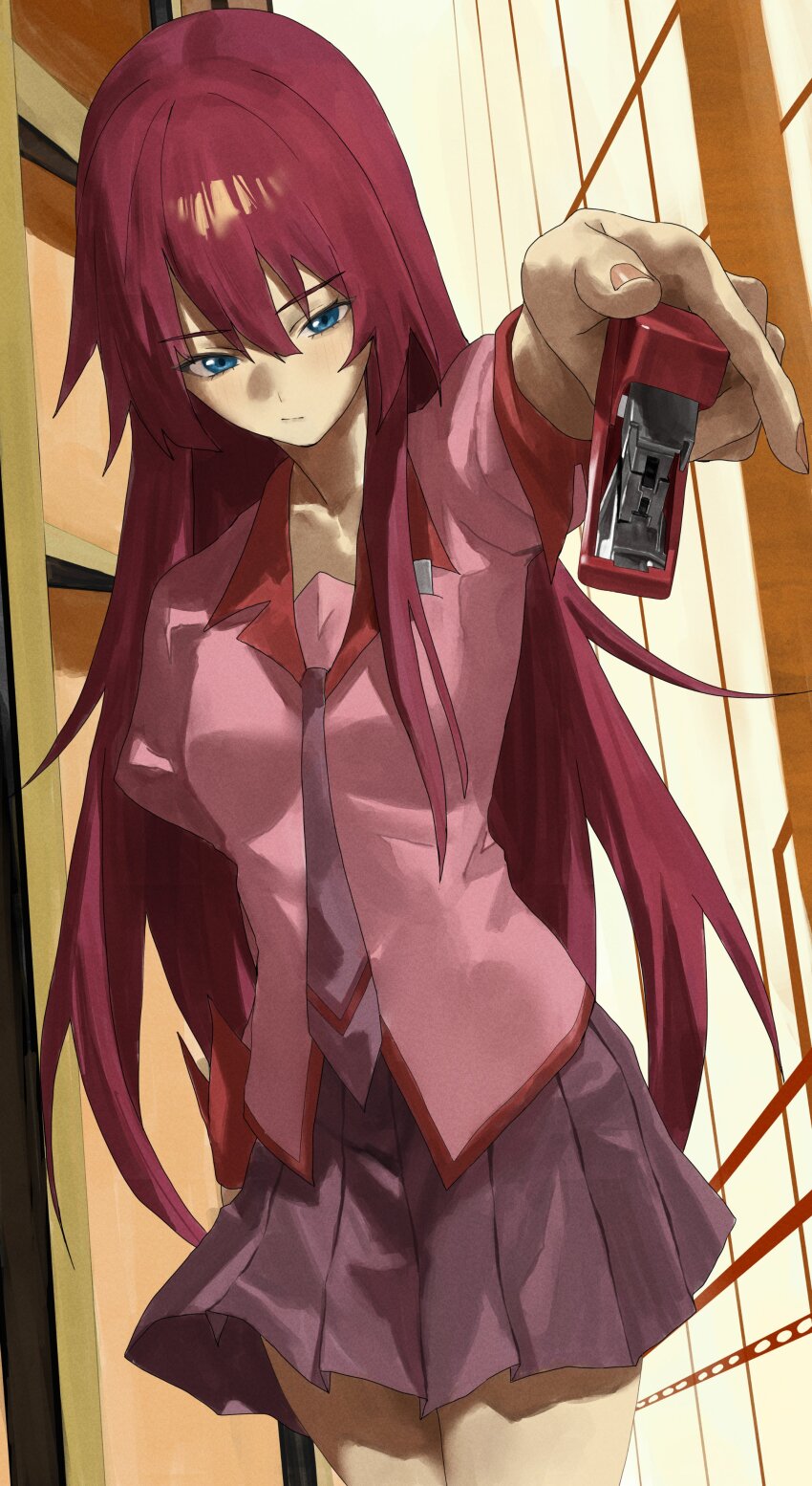 Senjougahara Hitagi (Bakemonogatari) Rule 34 Image
