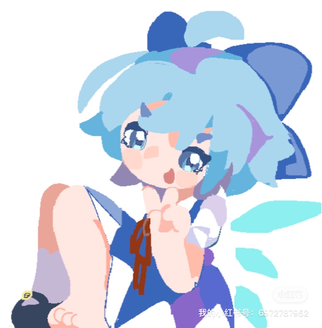Cirno (Touhou) Rule 34 Image