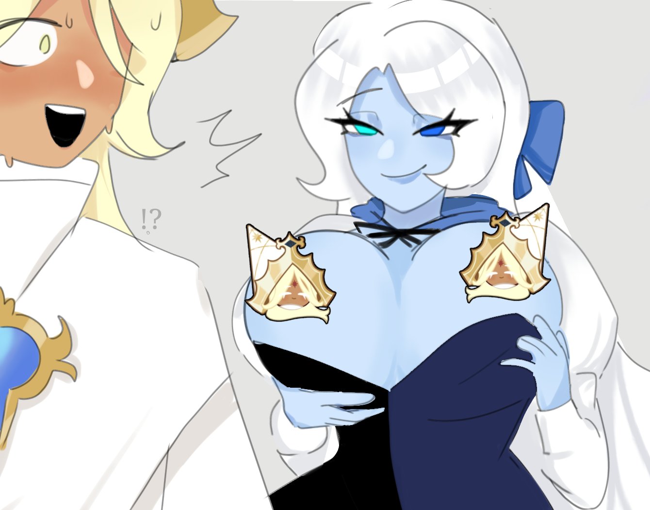 Lady In Azure (Shadow Milk Cookie) Rule 34 Image