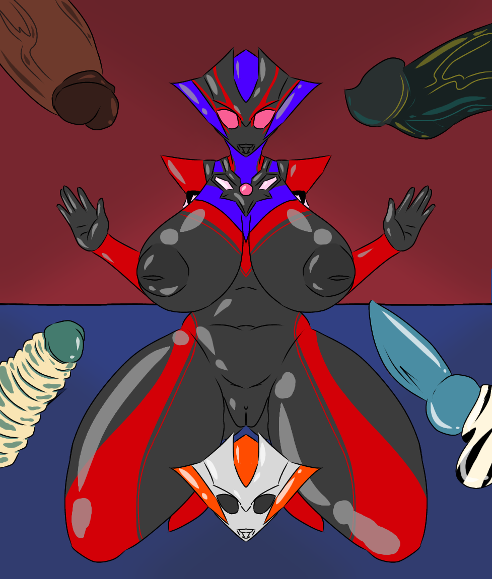 Ultrawoman Grigio (Ultraman (Franchise)) Rule 34 Image
