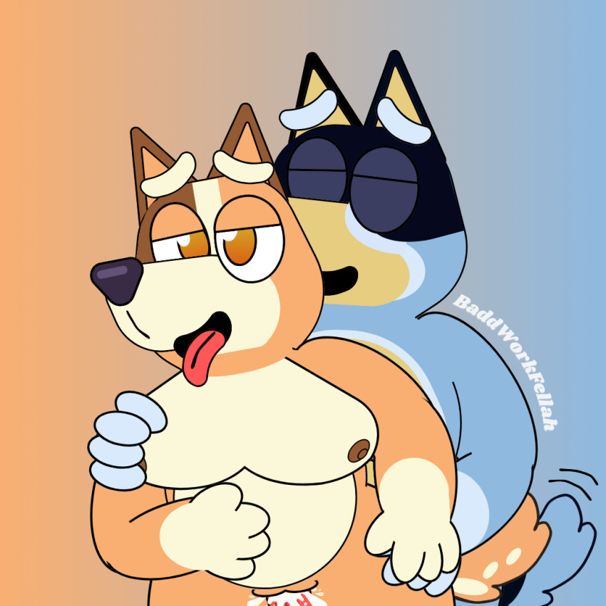 Bandit Heeler (Bluey (Series)) Rule 34 Image