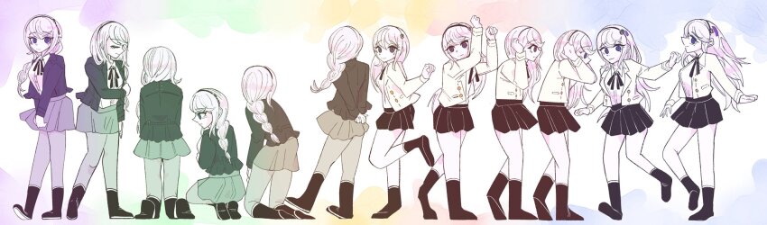 Kirifuji Nozomi (The Hundred Line -Last Defense Academy-) Rule 34 Image