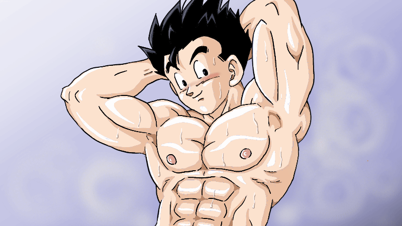 Son Gohan (Dragon Ball) Rule 34 Image
