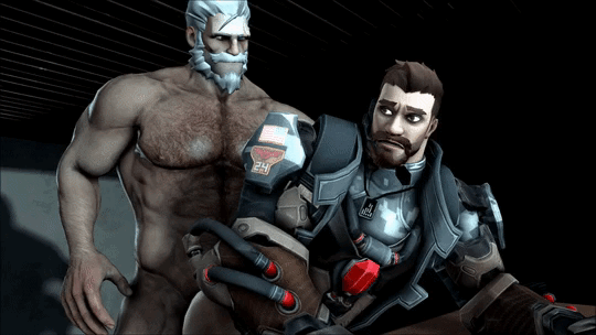 Gabriel Reyes (Overwatch) Rule 34 Image