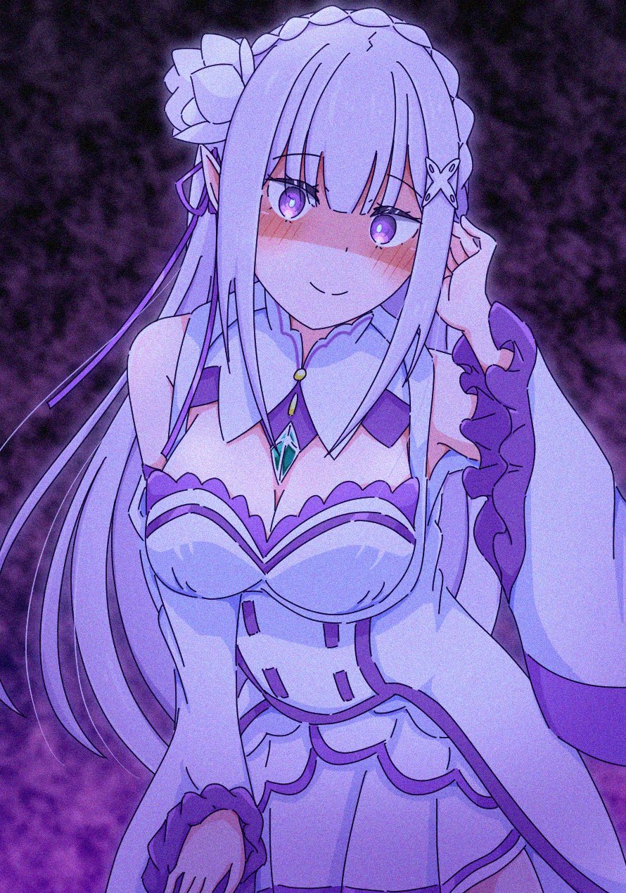 Emilia (Re:Zero) Rule 34 Image